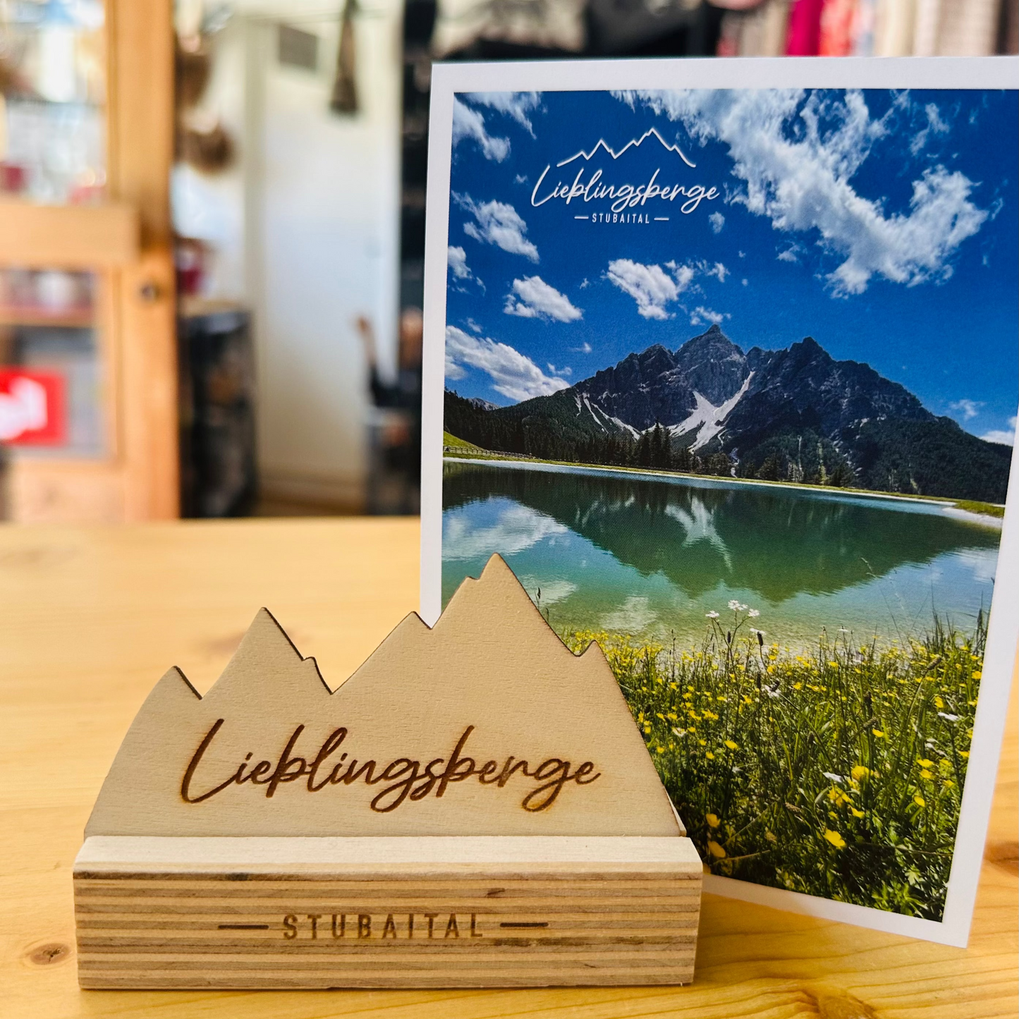 Fotohalter "Lieblingsberge Stubaital"