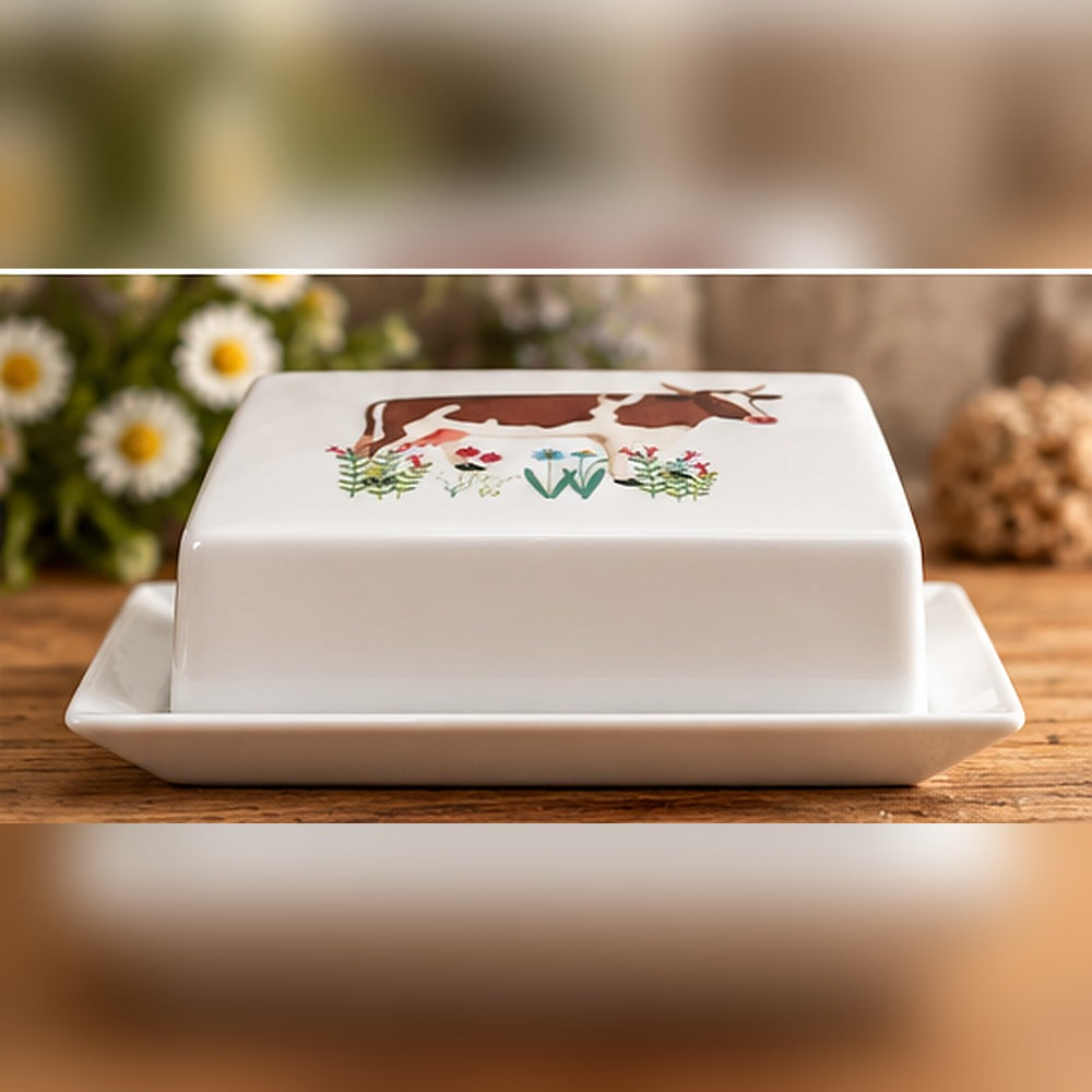 Butterdose Seitenansicht