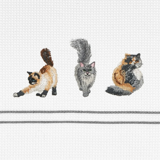 Geschirrtuch Drei Katzen