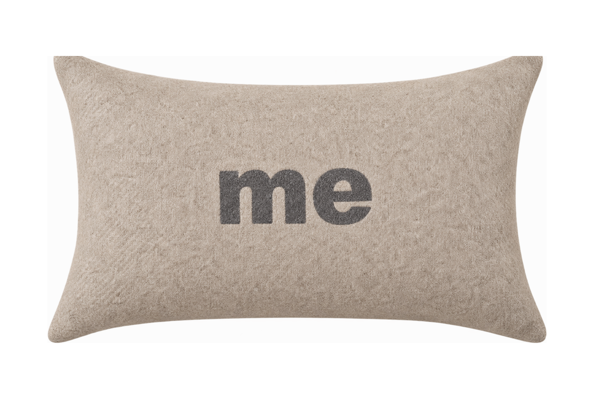 Kissenhülle "me"