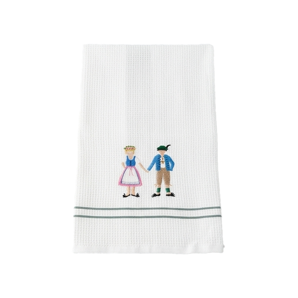 Alpentisch - Drindl & Lederhose