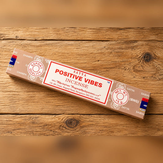 Satya Positive Vibes Räucherstäbchen, Packung