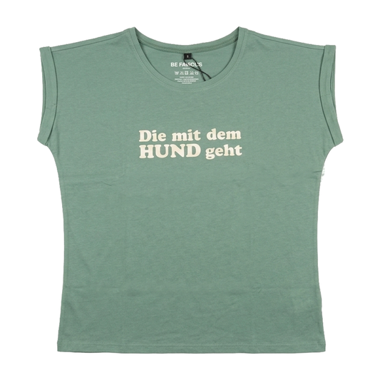 T-Shirt Die mit dem Hund geht